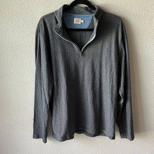 Faherty 1/4 Zip Pullover Size XL